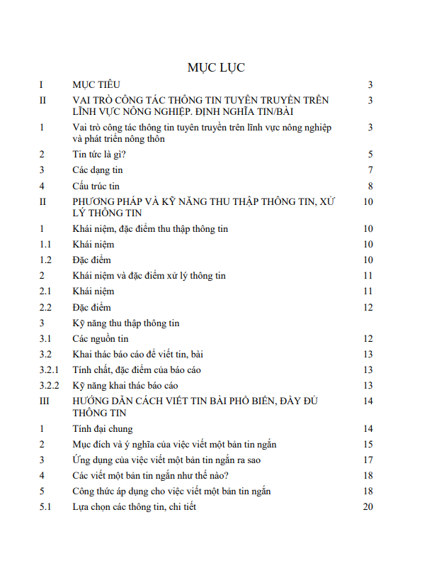 Tài liệu tập huấn